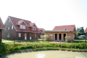 Ferienhaus und Saunahaus im Feriendorf Robbenplate an der Nordsee